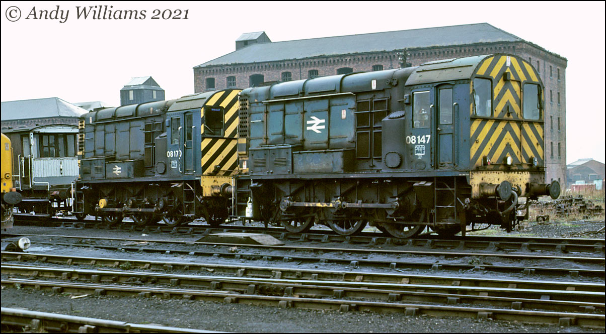 08147 and 08170 at Sunderland South Dock