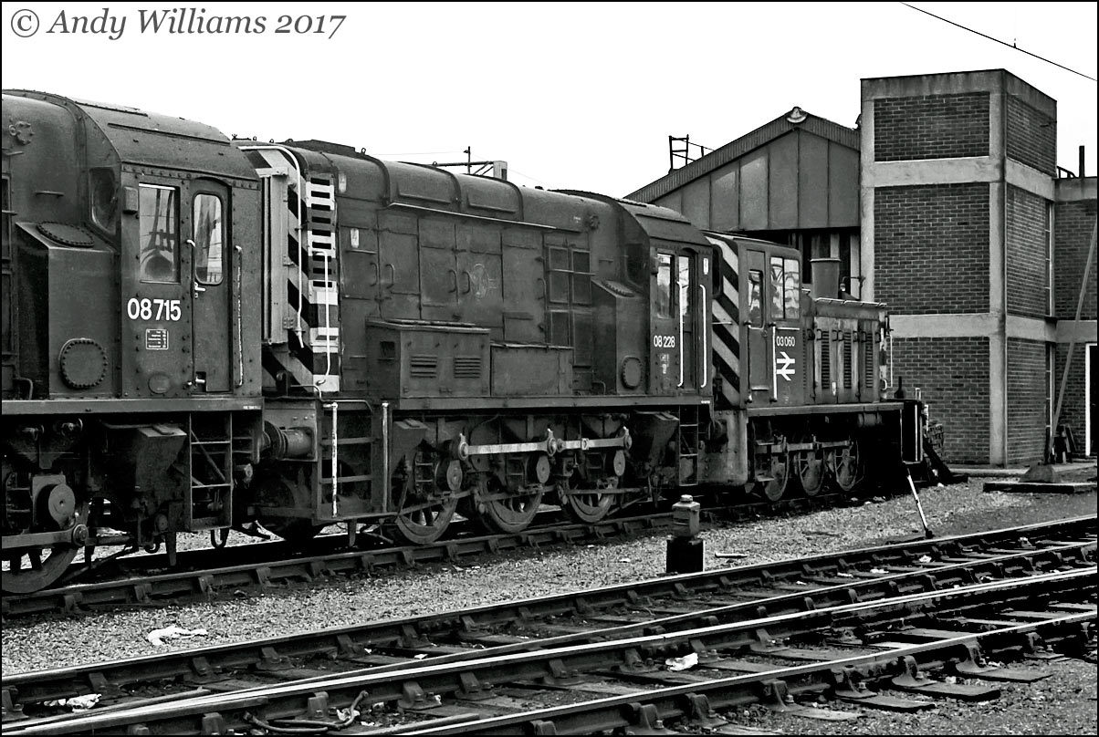 08715, 08228 and 03060 at Colchester