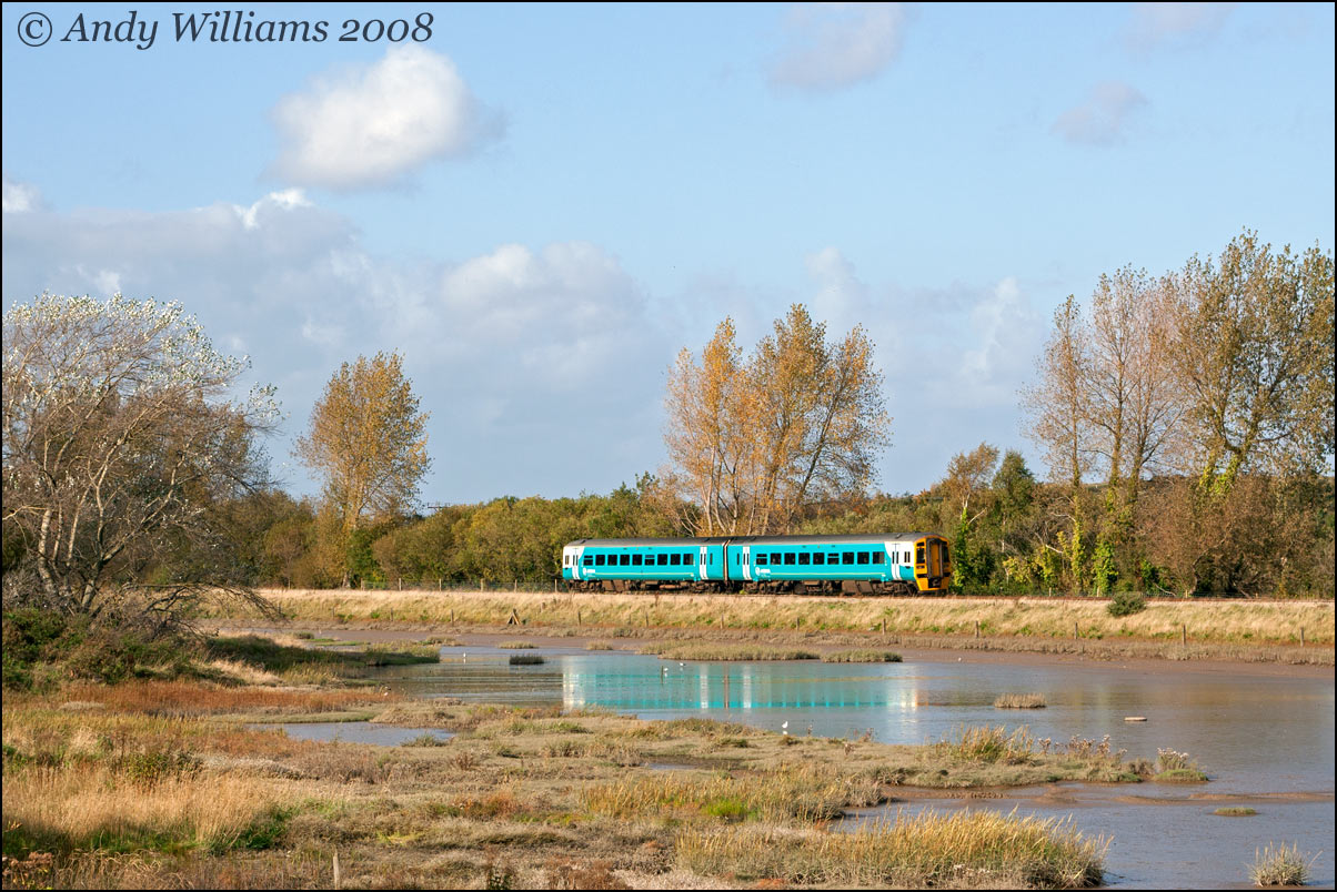 Class 158 at Bagillt