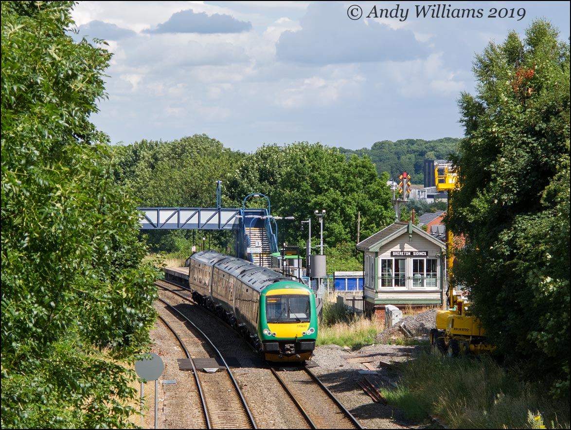 170633 at Rugeley Town
