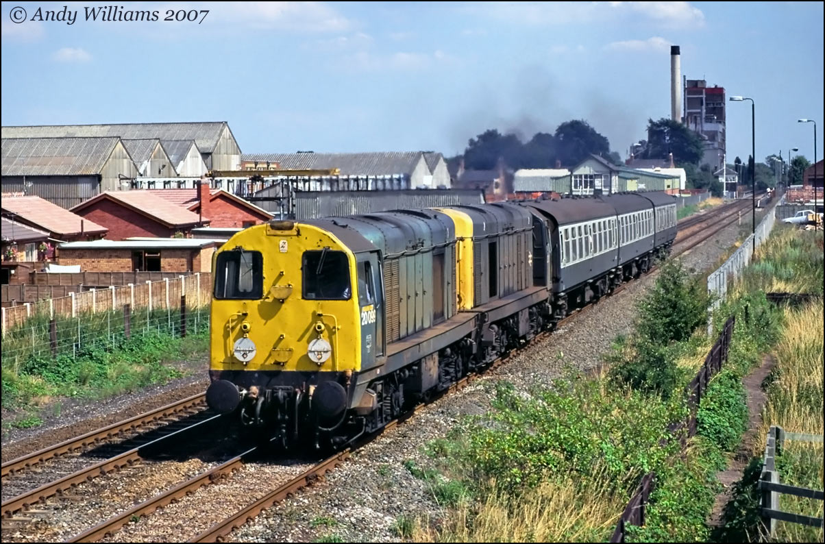 20099 and 20218 at Tutbury