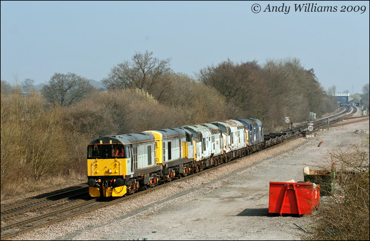 20901 and 20905 at Stenson Jct
