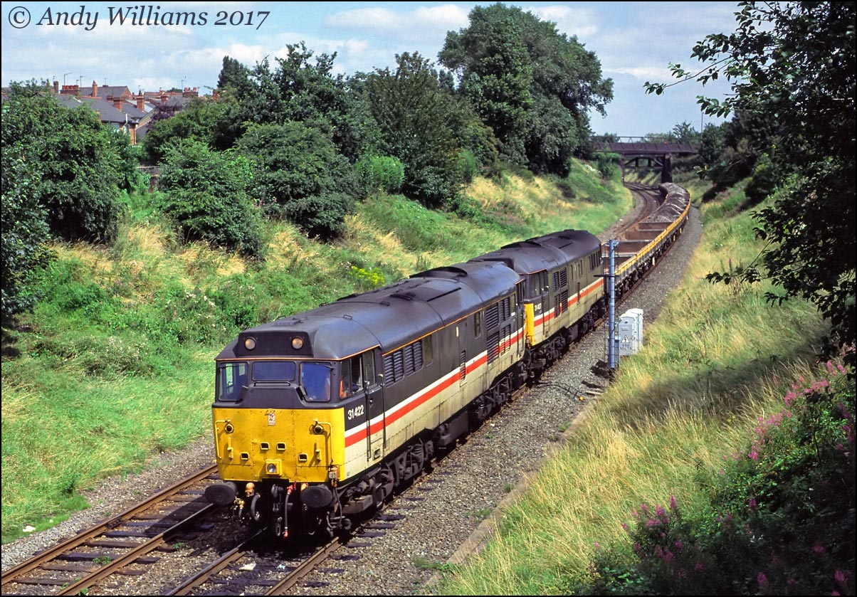 31422 and 31407 at Wednesbury
