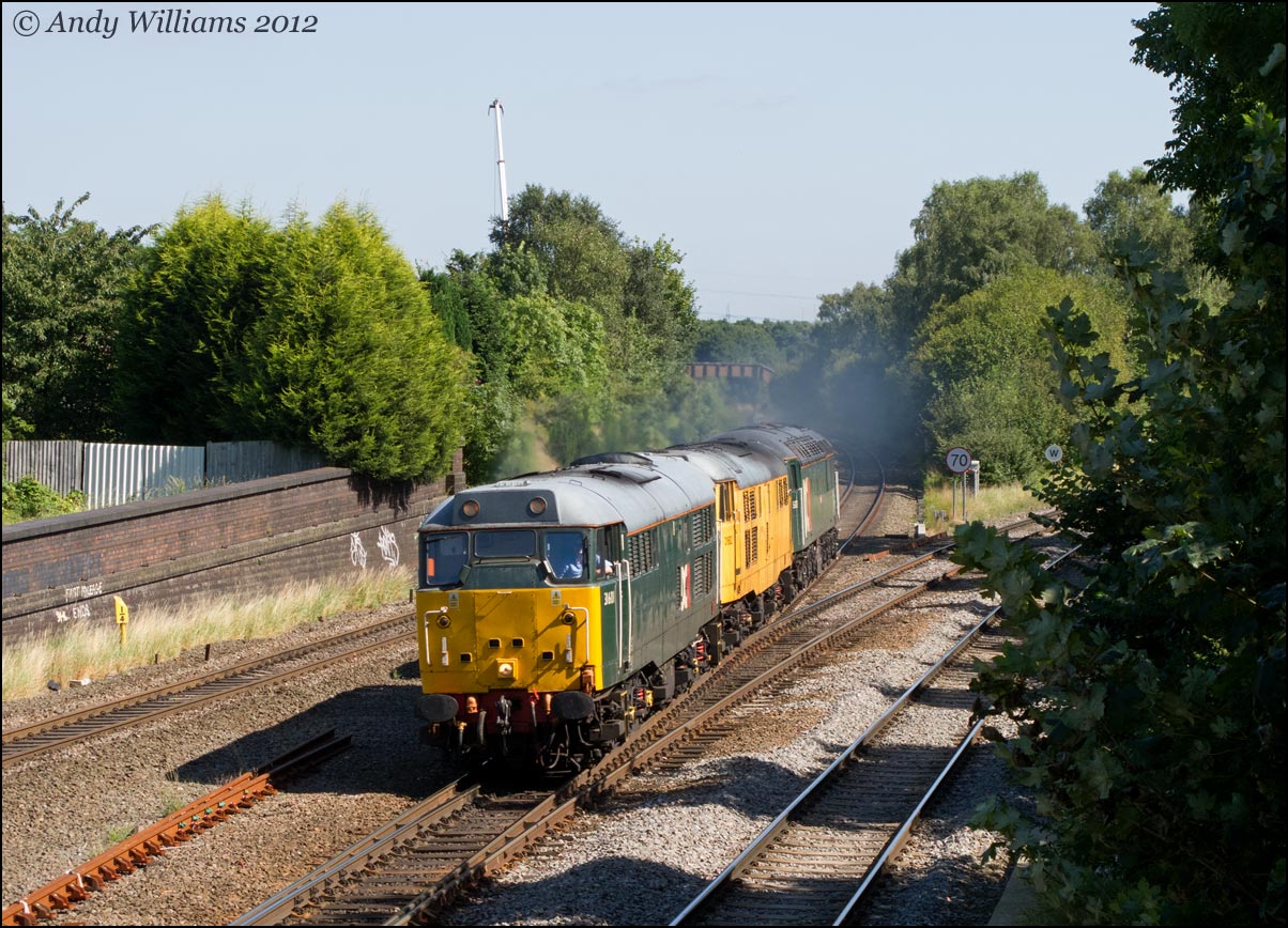 31601, 31602 and 56303 at Water Orton