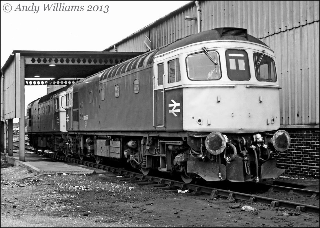 33056 and 33048 at Bescot