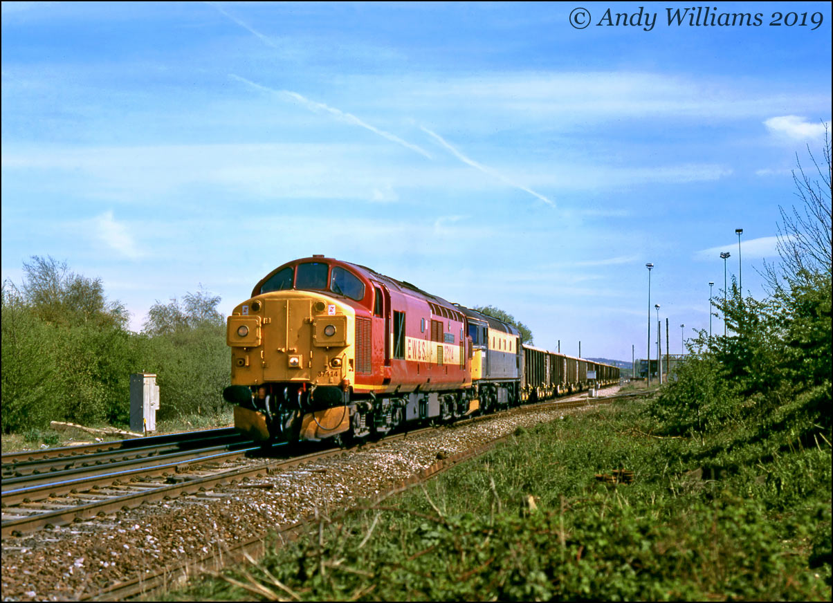 37114 and 33030 at Hoo Jn