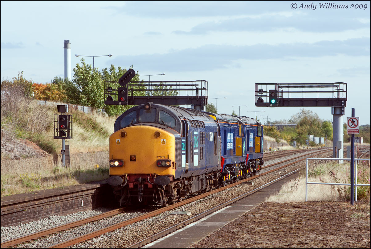 37609 towing 20304 and 20305 through Small Heath