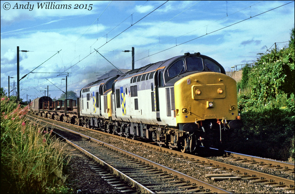 37667 and 37668 at Coseley