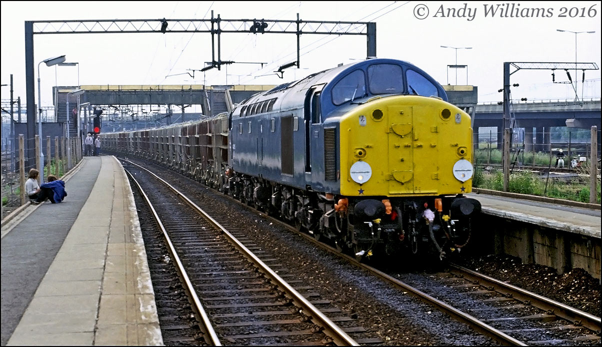 Class 40 at Bescot