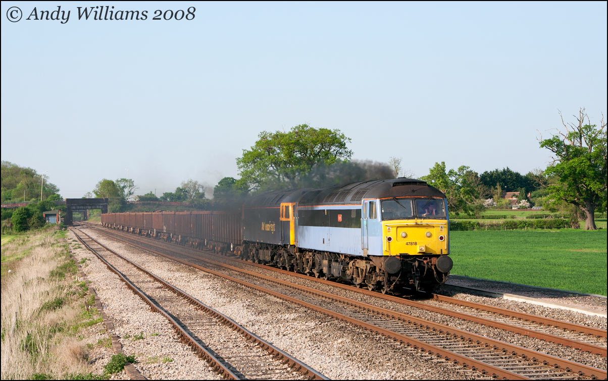 47818 and 57006 at Spetchley
