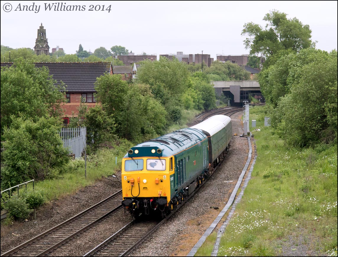 50007 at Walsall