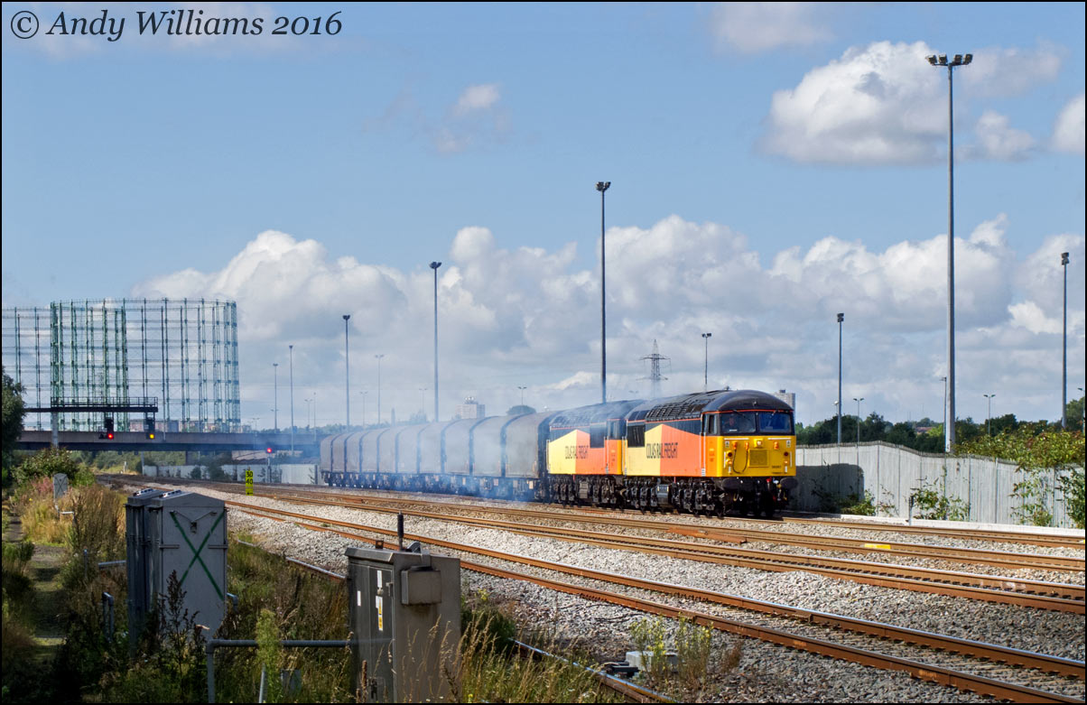 56087 and 56094 at Washwood Heath