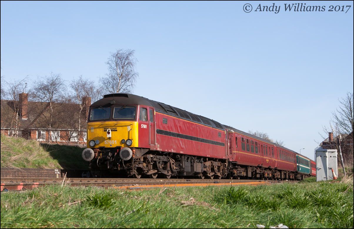 57601 at Bordesley Jct