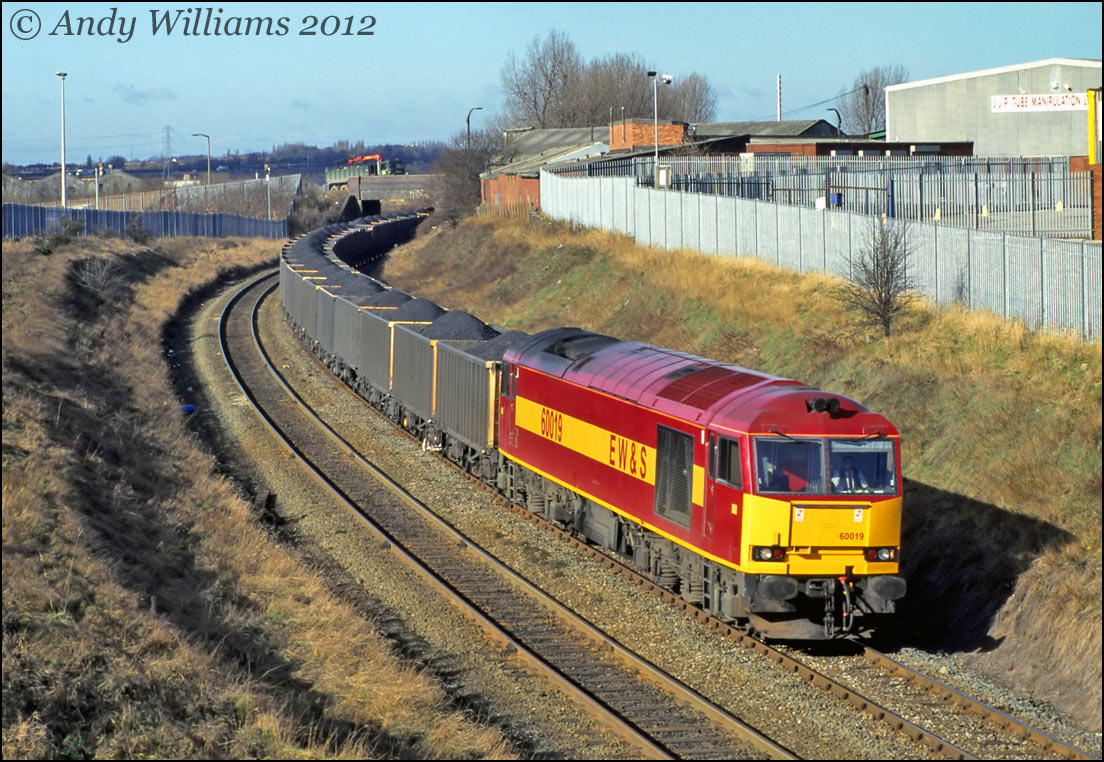 60019 at Leamore (Bloxwich)