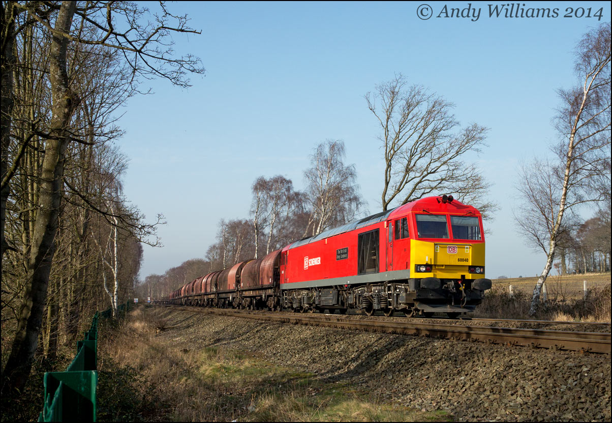 60040 at Hardwick Wood, Streetly