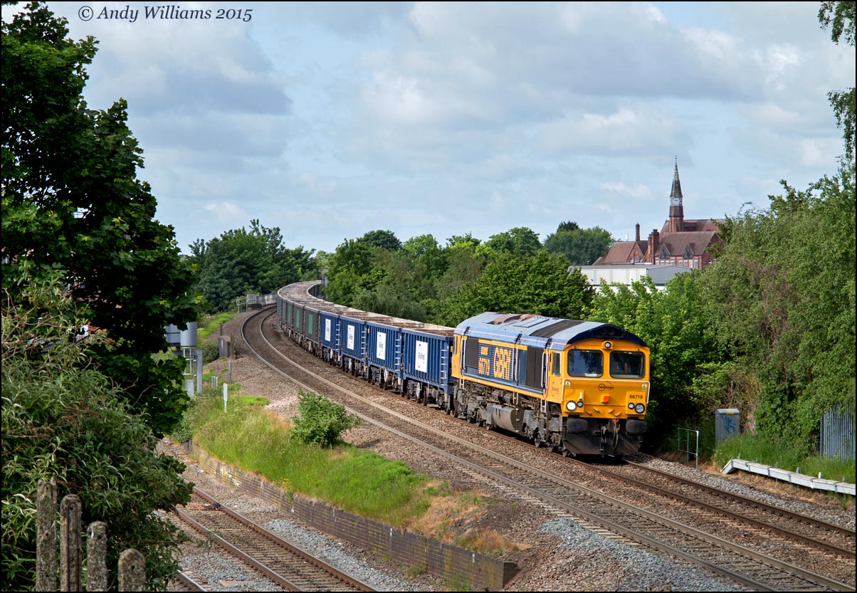 66719 at Bordseley Jct