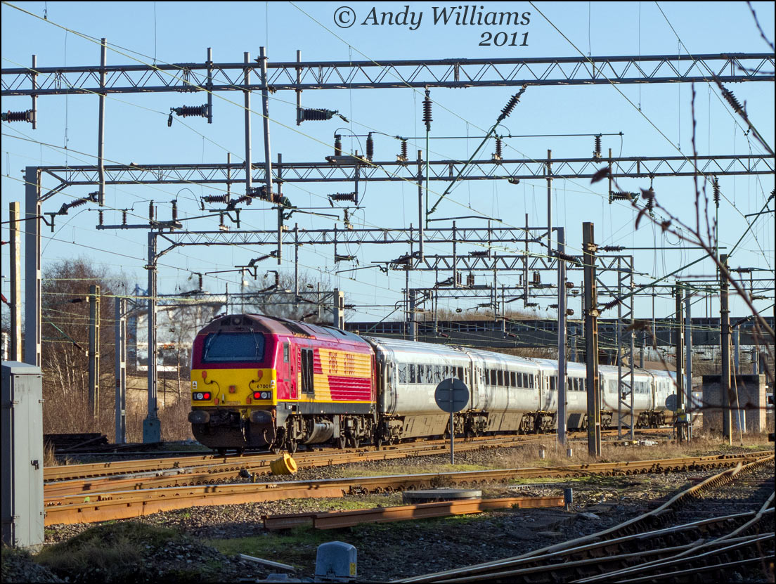 67001 at Bescot
