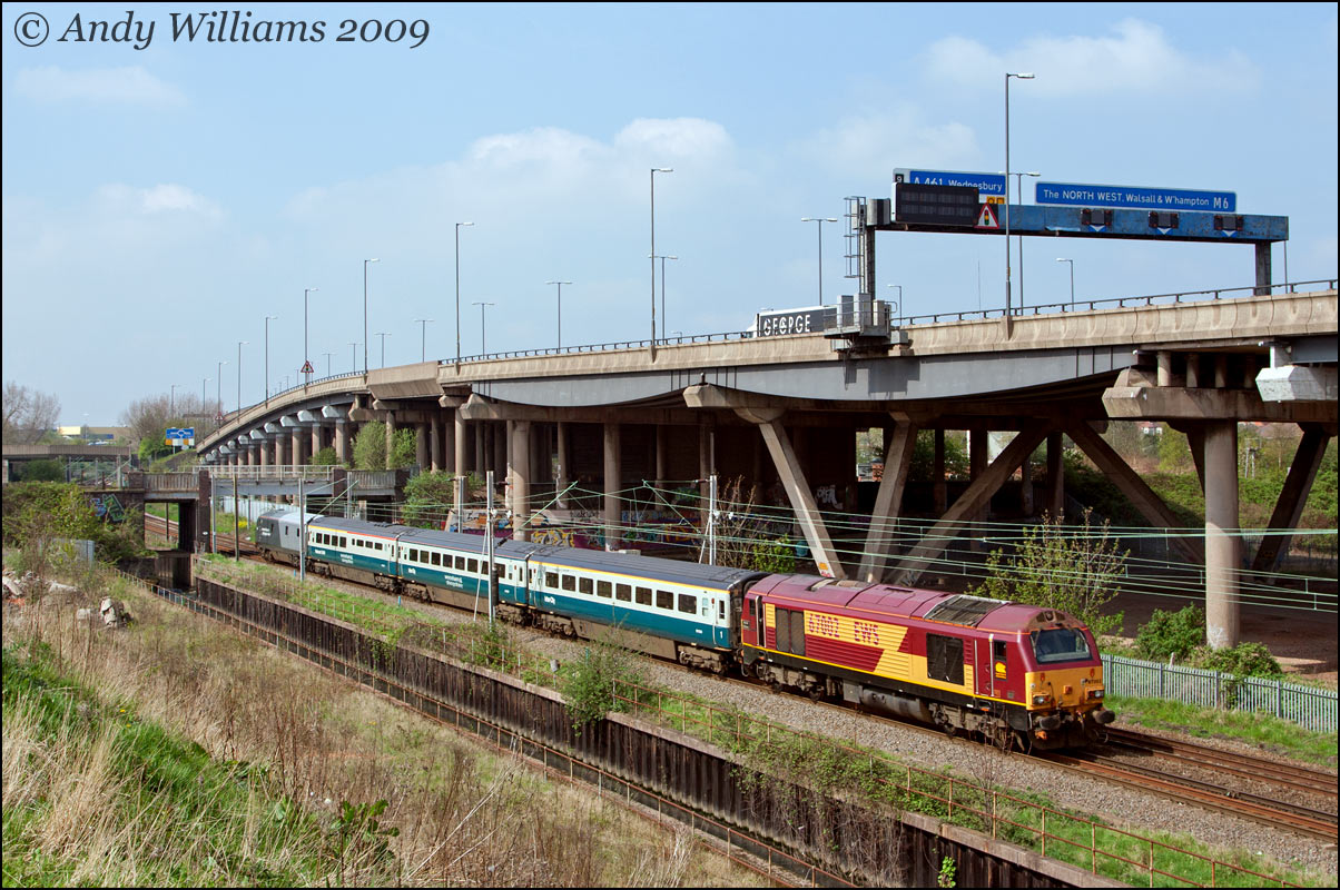 67002 at Bescot