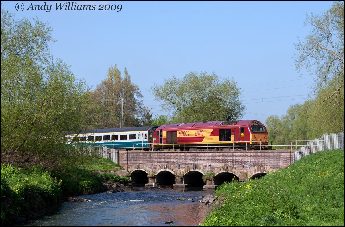 67002 near Tame Bridge