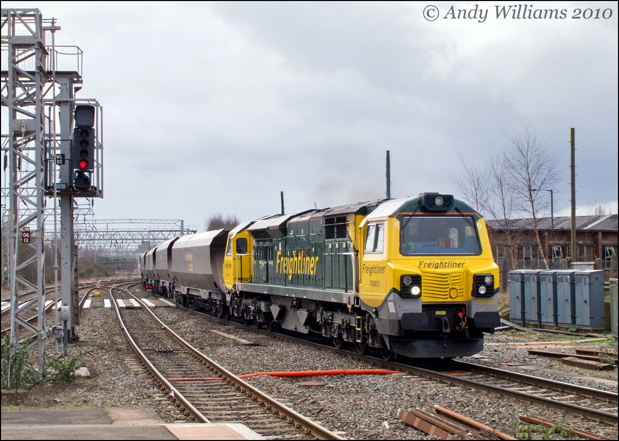 70003 at Walsall