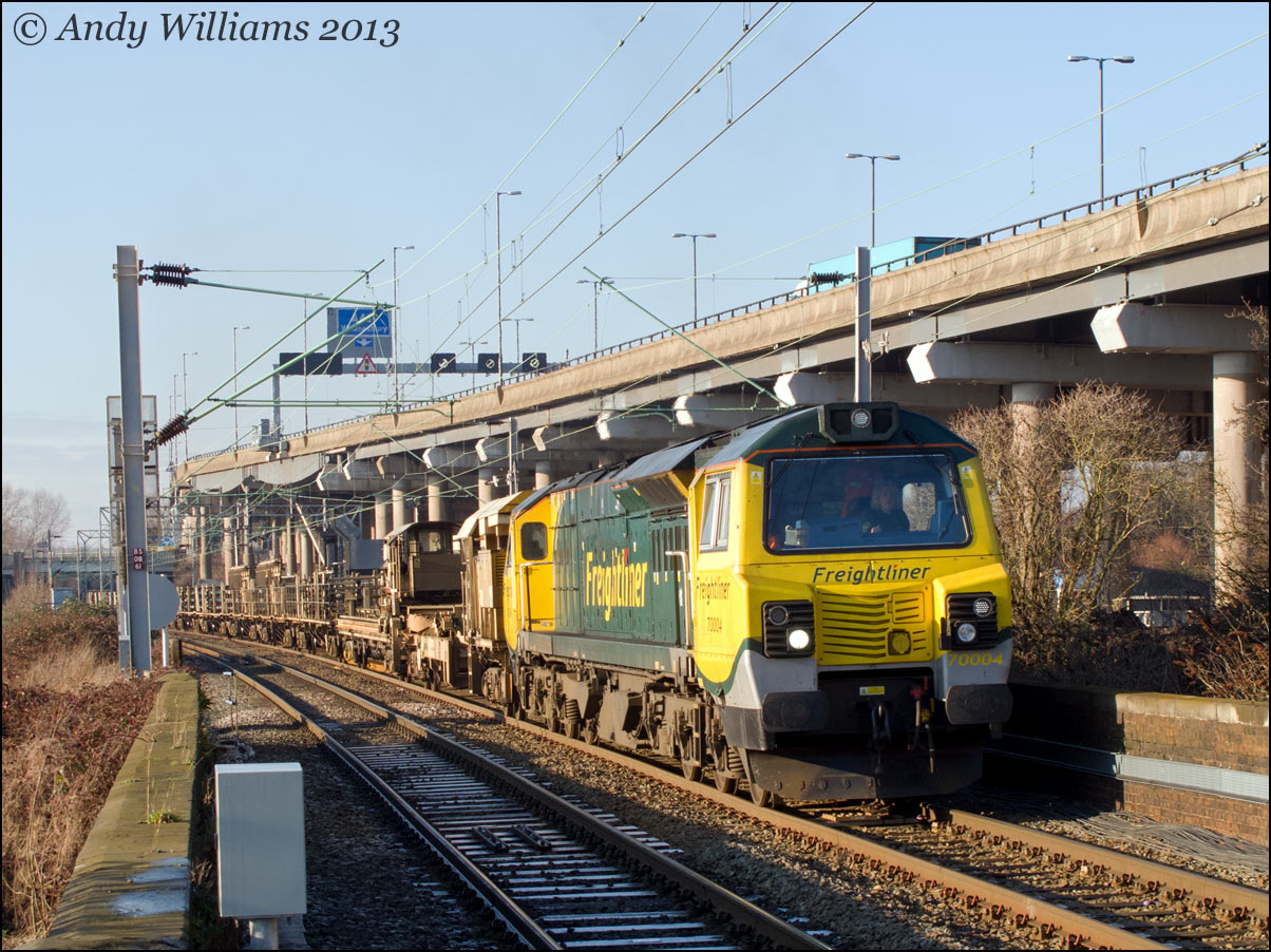 70004 at Bescot