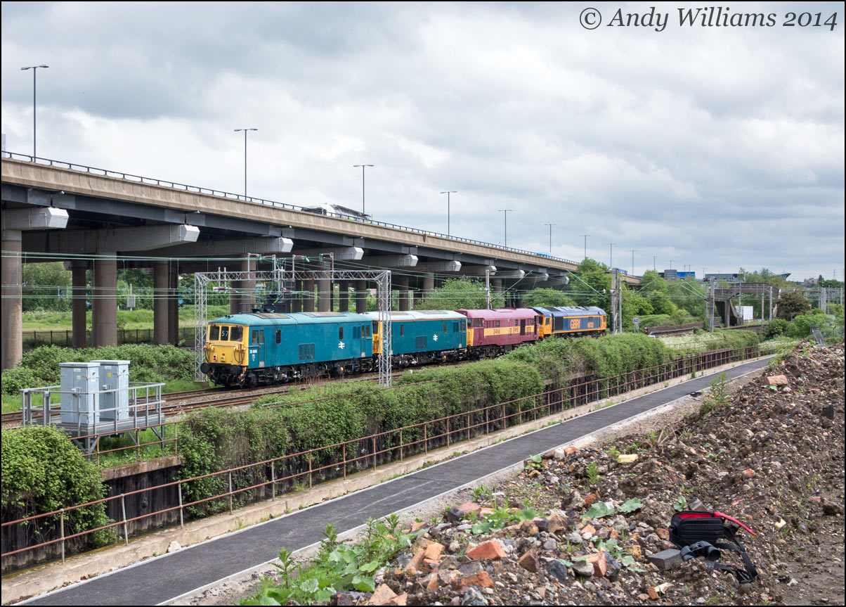 66732, 31466, 73001 and 73006 at Bescot
