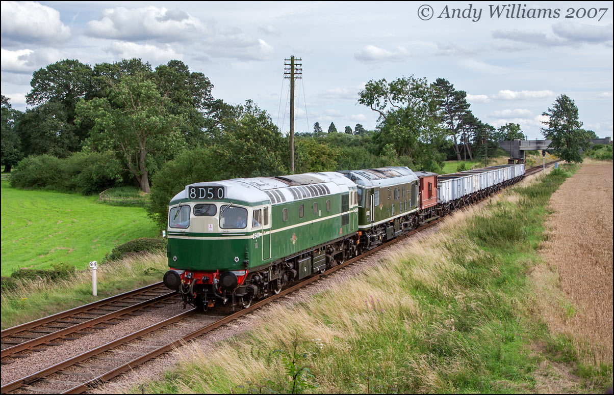 D5401 and D5185 at Woodthorpe