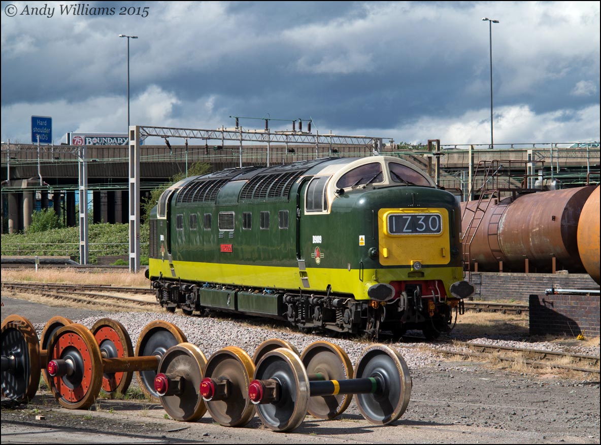 D9009 at Bescot