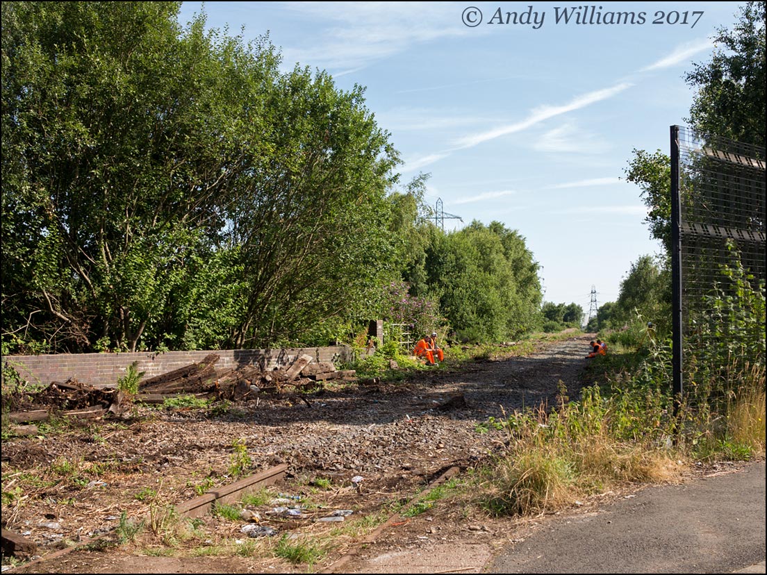 Eagle Lane, Great Bridge, looking north