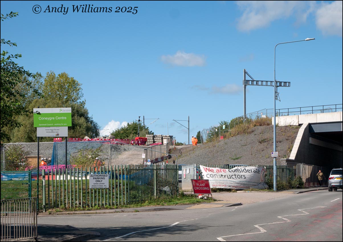 Metro works viewed from Sedgley Road, Tipton
