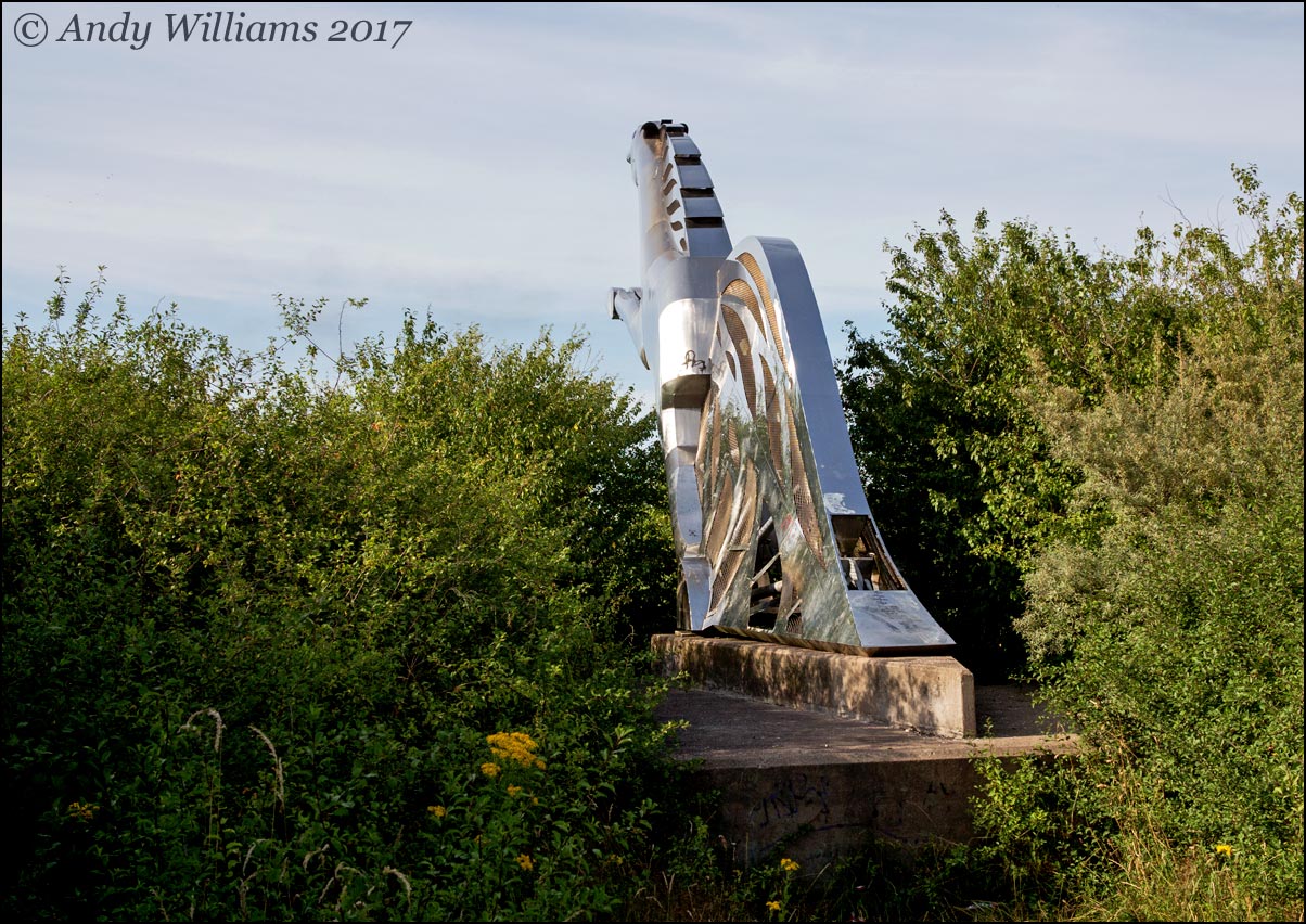 Statue of Sleipnir at Wednesbury