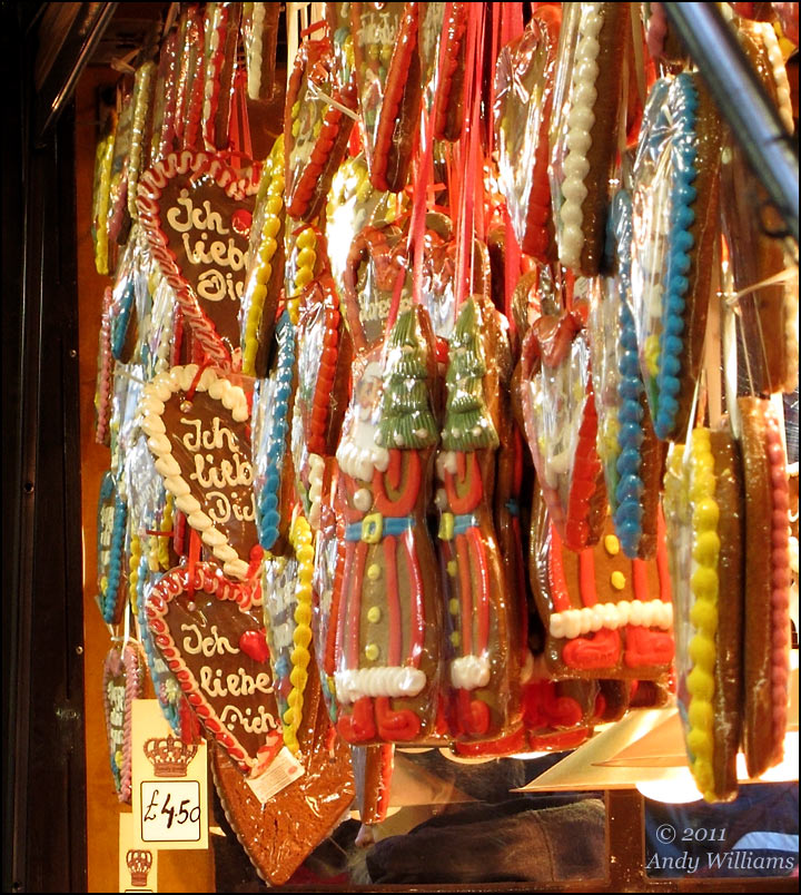 Birmingham Frankfurt market, chocolates