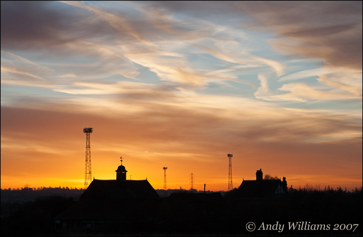 Sunrise over Bescot