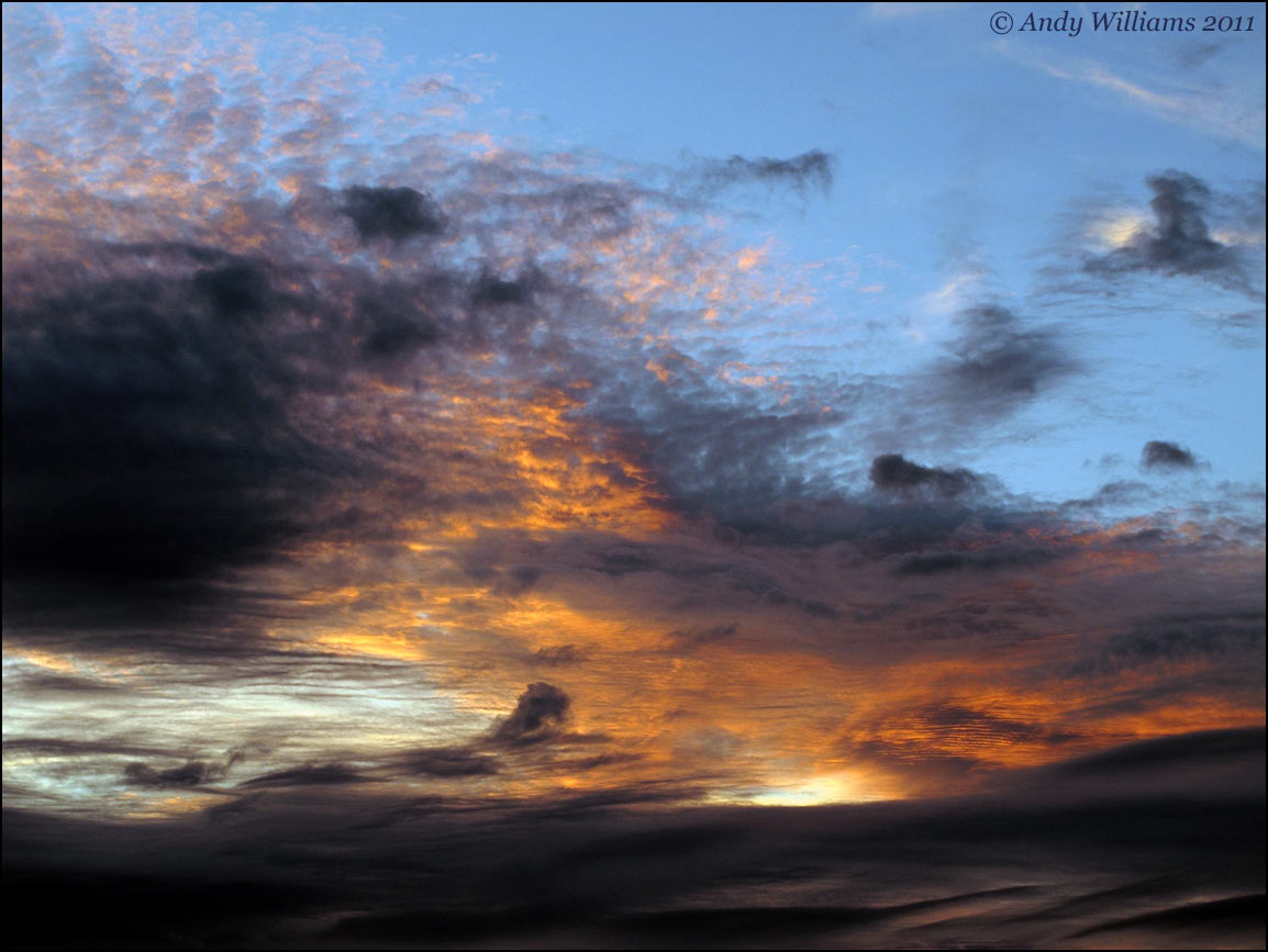 Sunset over Wednesbury