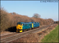 31128 and 55009 at Barrow Upon Trent