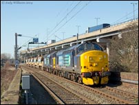 37402 and 37609 at Bescot
