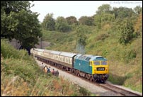 47105 arriving at Winchcombe