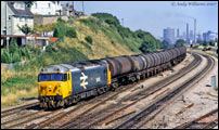 50015 passing East Usk