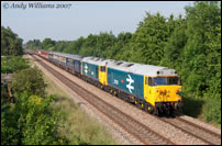 50031 and 50049 at Droitwich