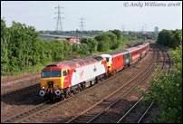 57302 at Saltley Viaduct