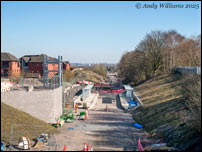 Tipton Road tram stop, Dudley