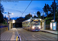 Tram 11 at Dudley St