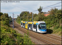 Tram 36 near Kenrick Park