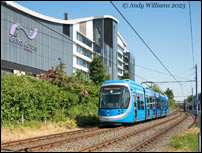 Tram 53 at West Bromwich